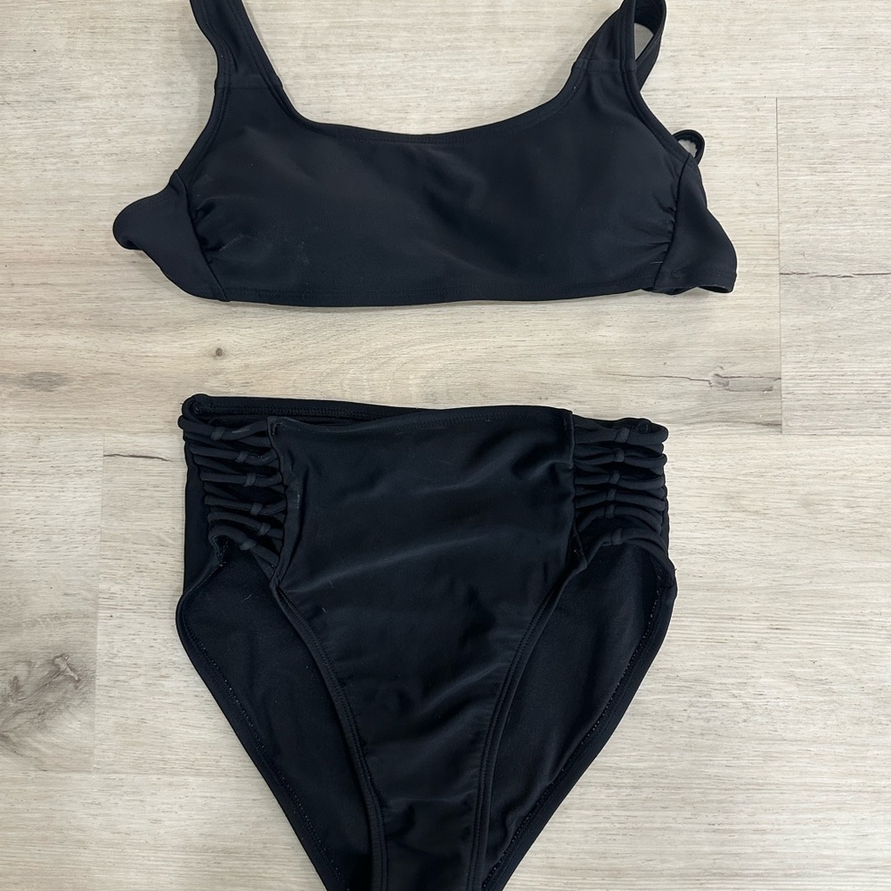Xhilaration Black Bikini Set